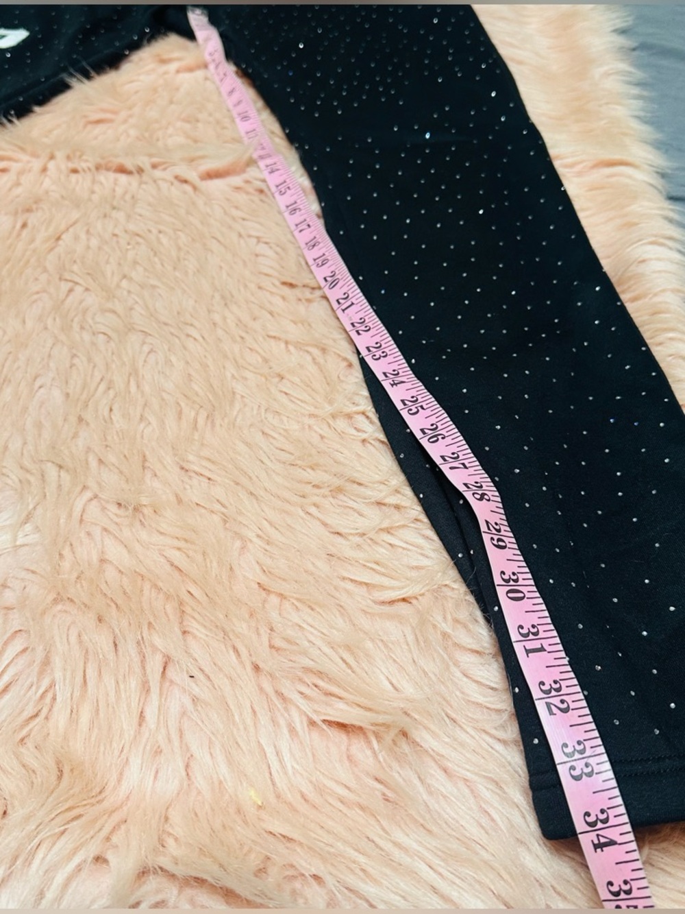 Black 'PROSPER' Rhinestone Sweatpants - Picture 9 of 14